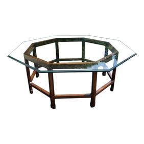 Baker Style Octagonal Coffee Table