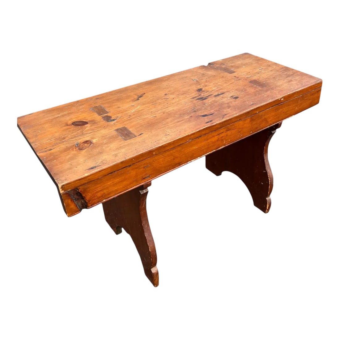 Antique Wood Bench (1 of 4)