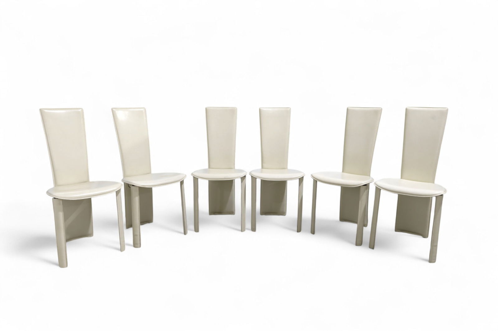 Frag Italian Leather Dining Chairs -6 (1 of 14)