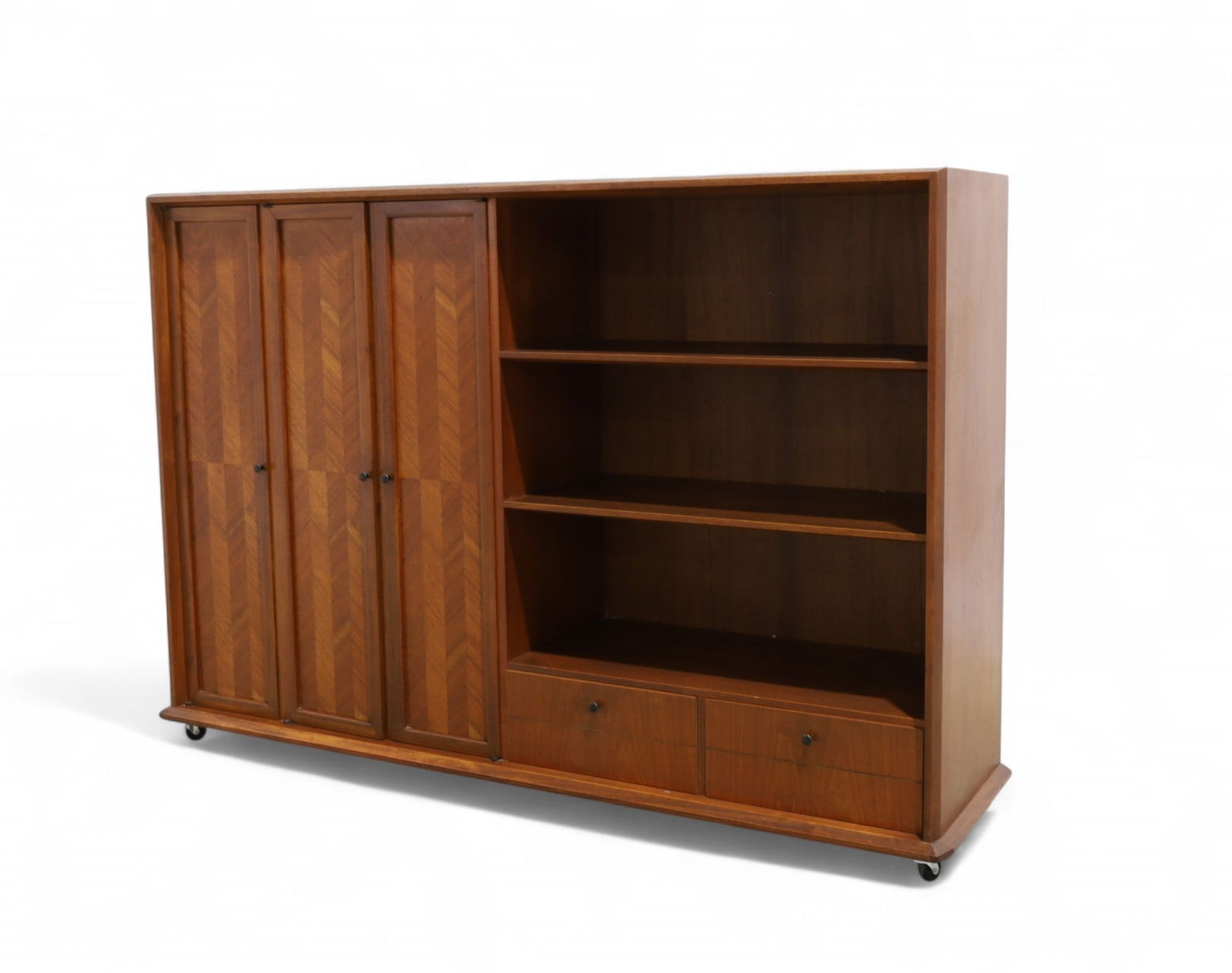 Edmund Spence Mid Century Walnut Bookcase (1 of 9)