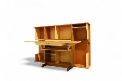 Danish Teak Magic Box Desk