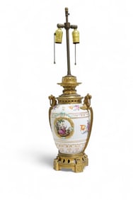 KPM Bronze Mounted Lamp