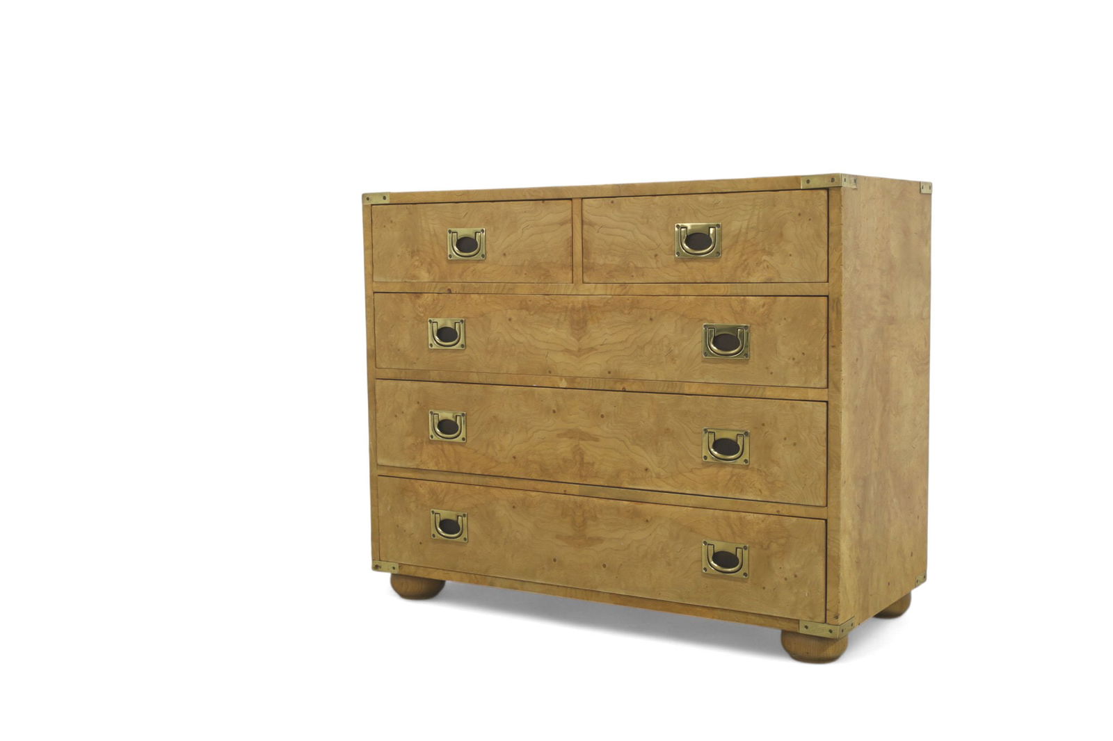 Henredon Campaign Style Dresser (1 of 13)