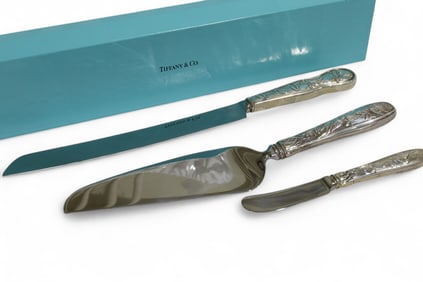 Tiffany & Co. Cake Set & Butter Knife