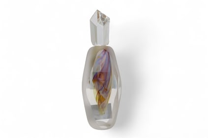 Andrew Shea Art Glass Decanter
