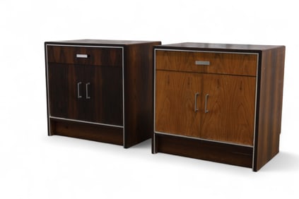 Falster Danish Rosewood End Stands - Pair