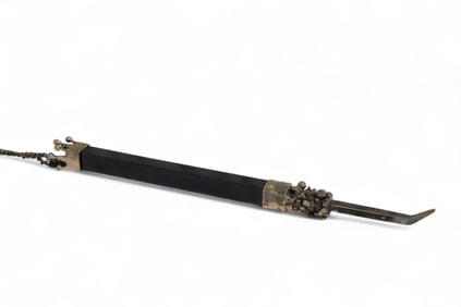 Sterling Silver & Ebony Yad