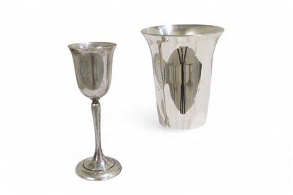 Sterling Cup & Kiddush Cup