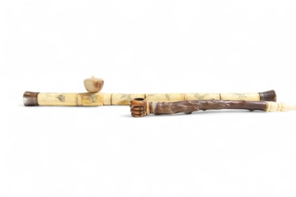 Antique Opium pipes - 2