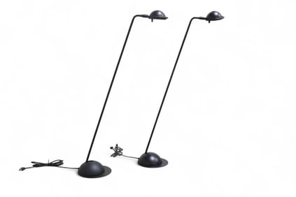 Space Age Floor Lamps - Pair