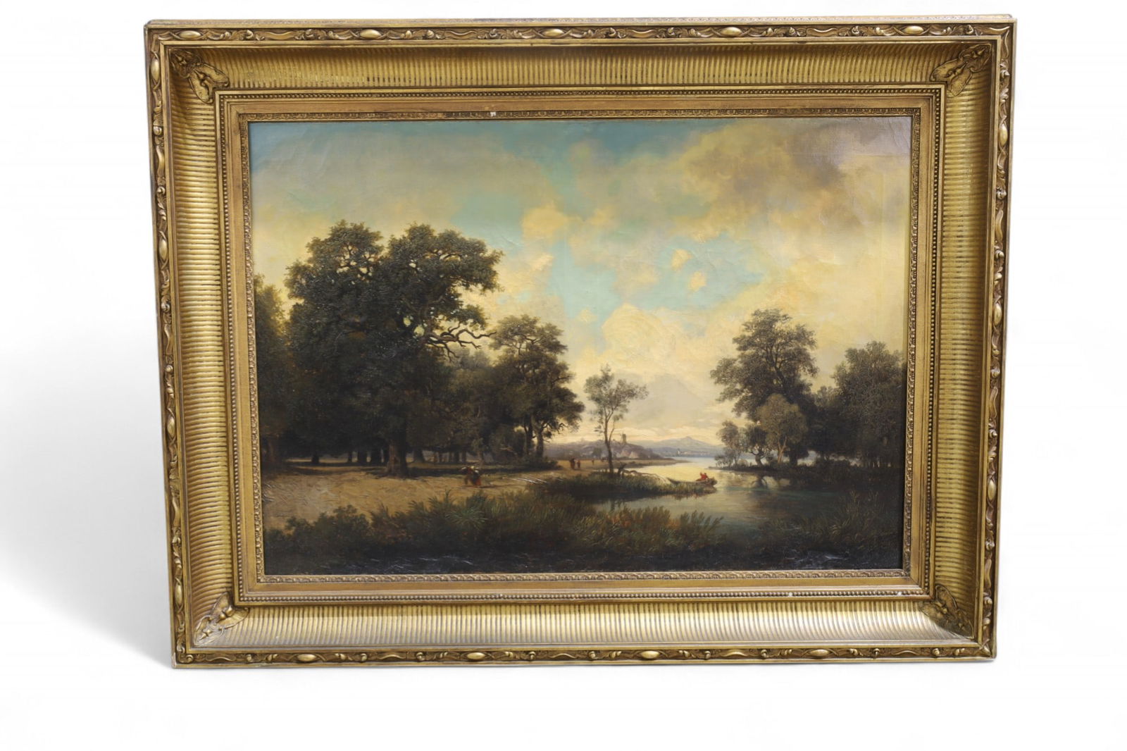 Unsigned Oil on Canvas (1 of 8)