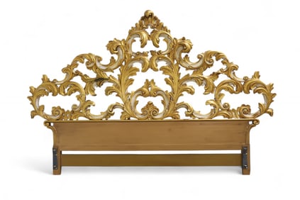 Venetian Carved King Head Board