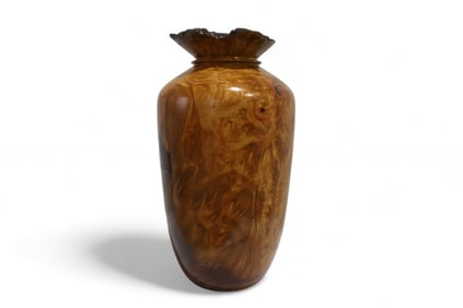 Live Edge Burl Vase