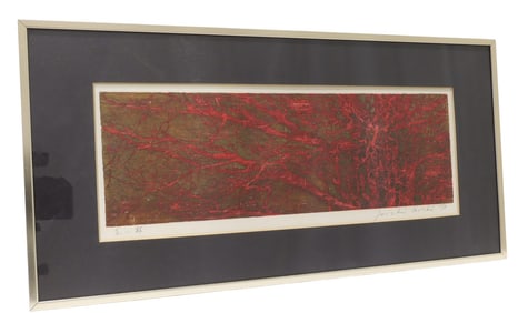 Signed Joichi Hoshi 73' lithograph
