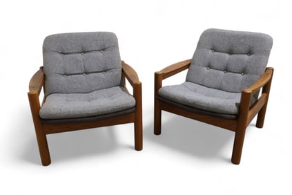 Domino Mobler Danish Chairs - Pair