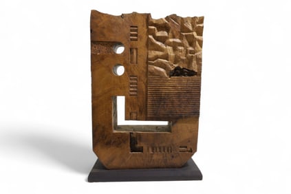 Hirosuke Yabe Wooden Sculpture
