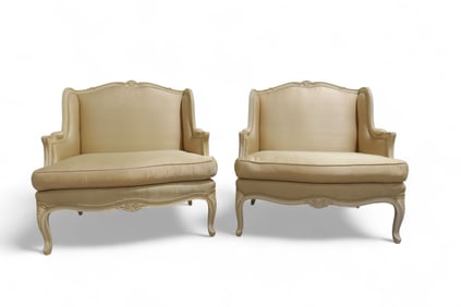 French Love Seats - Pair