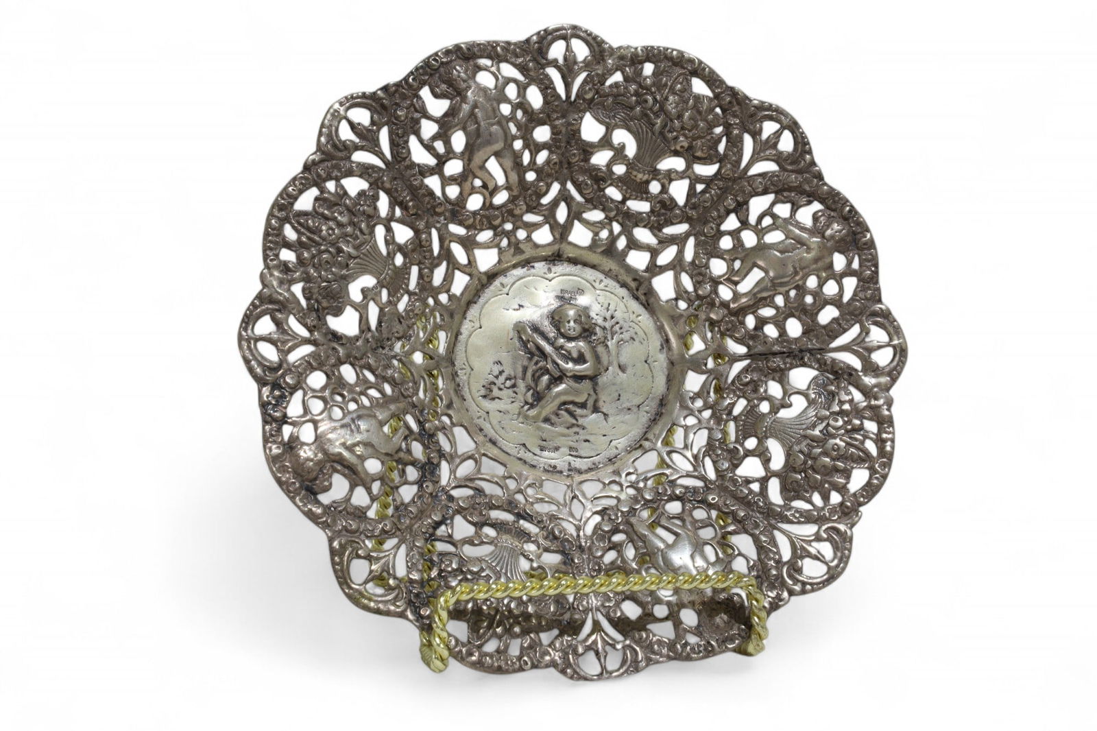 Open Work Sterling Silver Bowl (1 of 5)