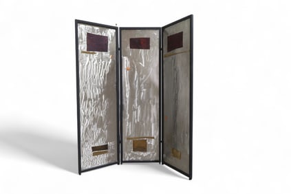 3 Panel Mixed Metal Screen