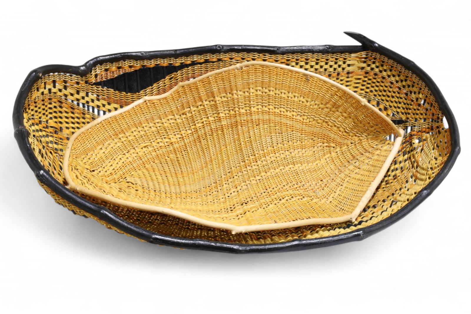 American Hand Crafted  Woven Wave Baskets - 2 (1 of 12)