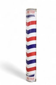 Barber Enamel Sign