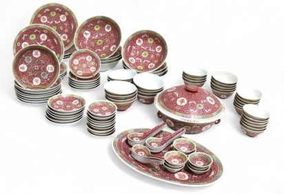 Chinese Dinner Set - 100 Pc