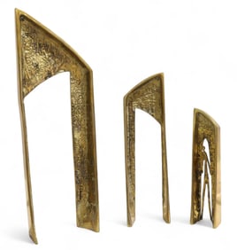 3 Part Bronze Sculpture