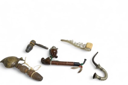 Vintage Opium Pipes - 5