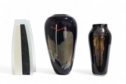 Art Glass Vases - 3
