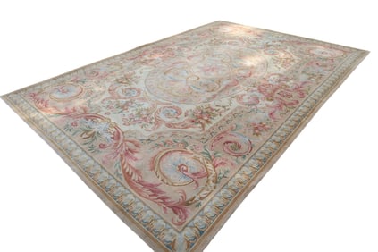 12x18 Aubusson Pattern Oriental Rug