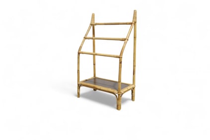 Rattan Towel Rack