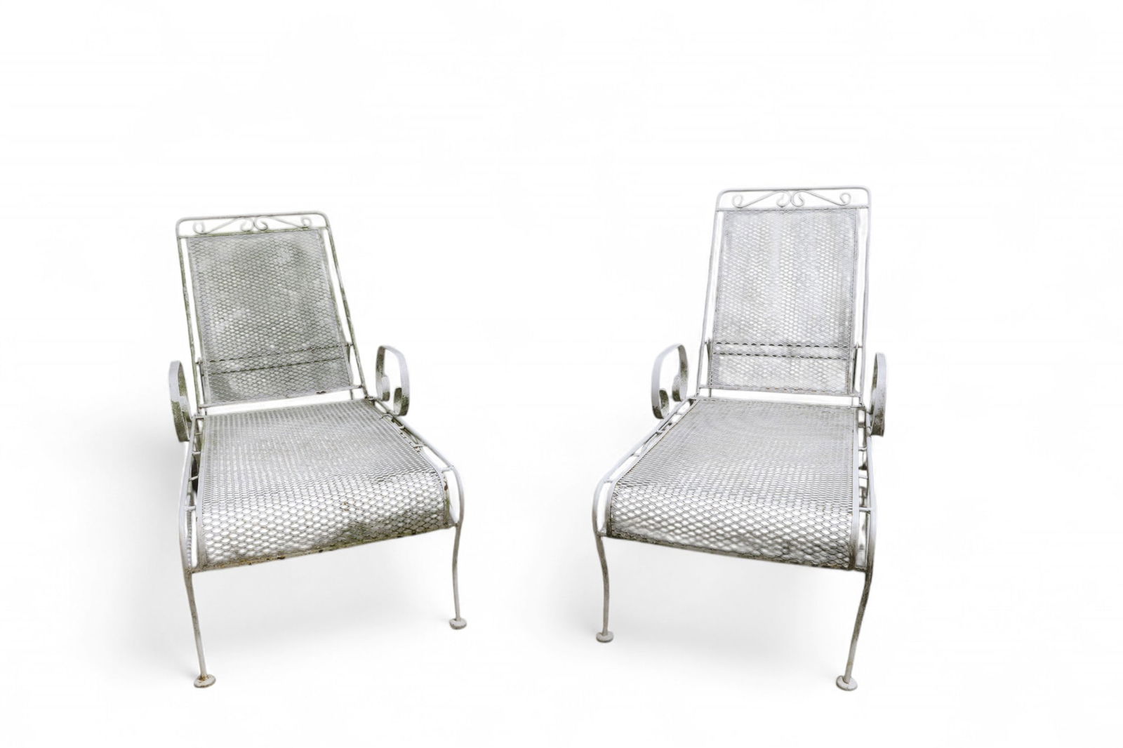 Salterini Iron Lounge Chairs - Pair (1 of 8)