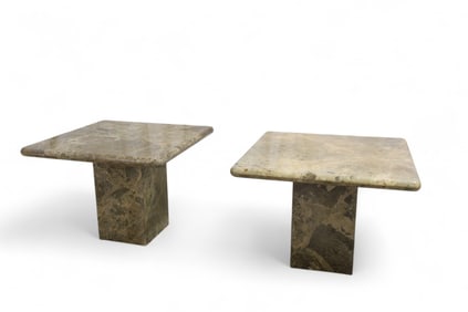 Marble Side Tables - 2