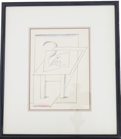 Saul Steinberg Lithograph