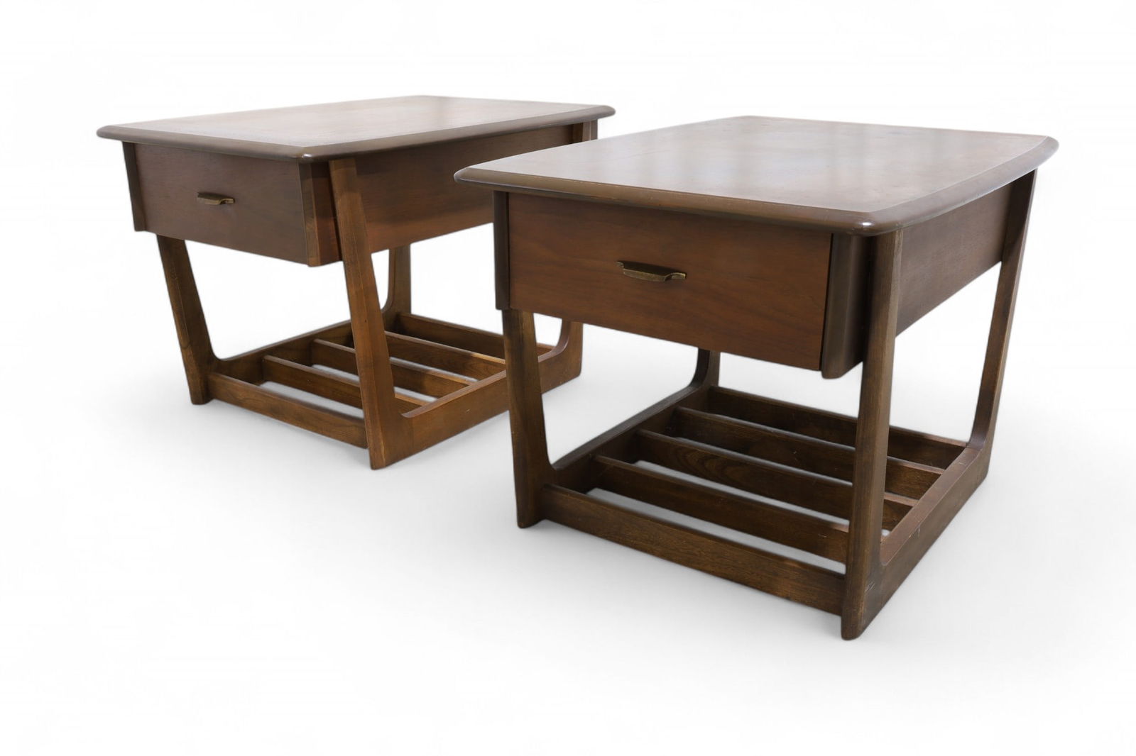 Mid Century Modern Walnut End Tables (1 of 10)