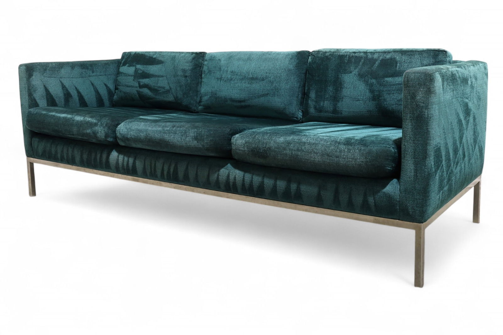 Edward Axel Roffman Chrome Box Sofa (1 of 10)