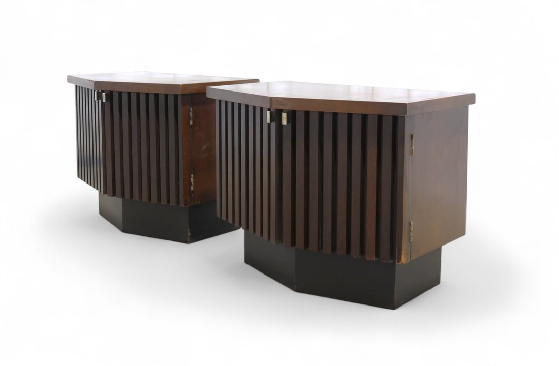 Lane Tower End Stands - Pair (1 of 12)