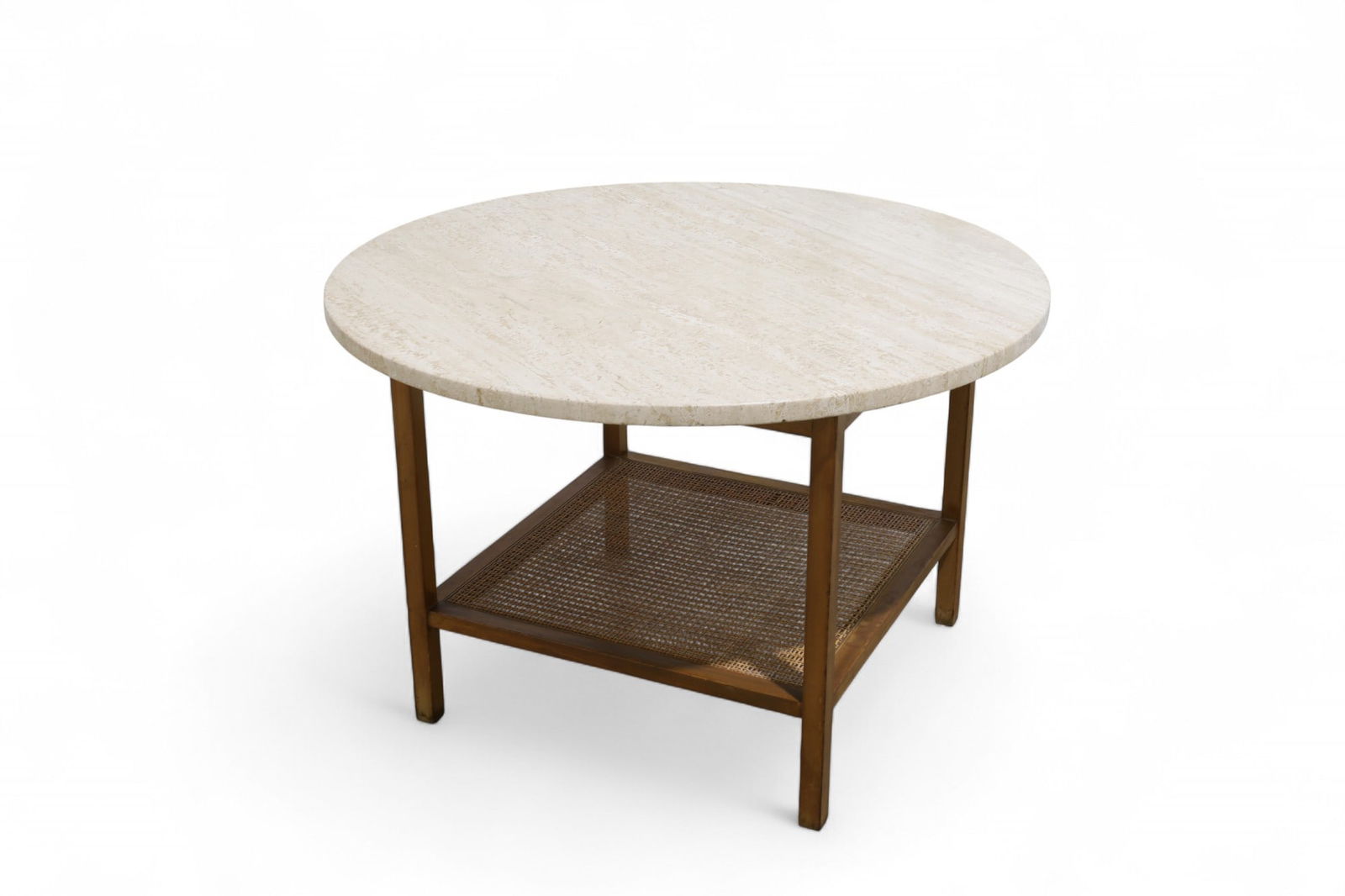 Paul Mccobb Calvin Travertine top Table (1 of 7)