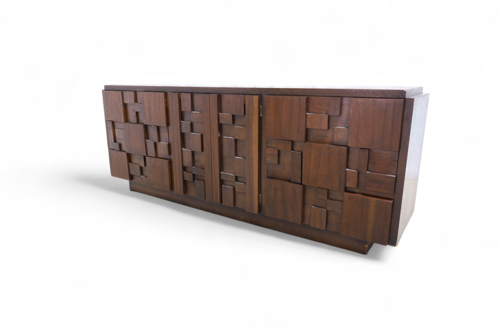 Lane Brutalist Long Dresser (1 of 12)