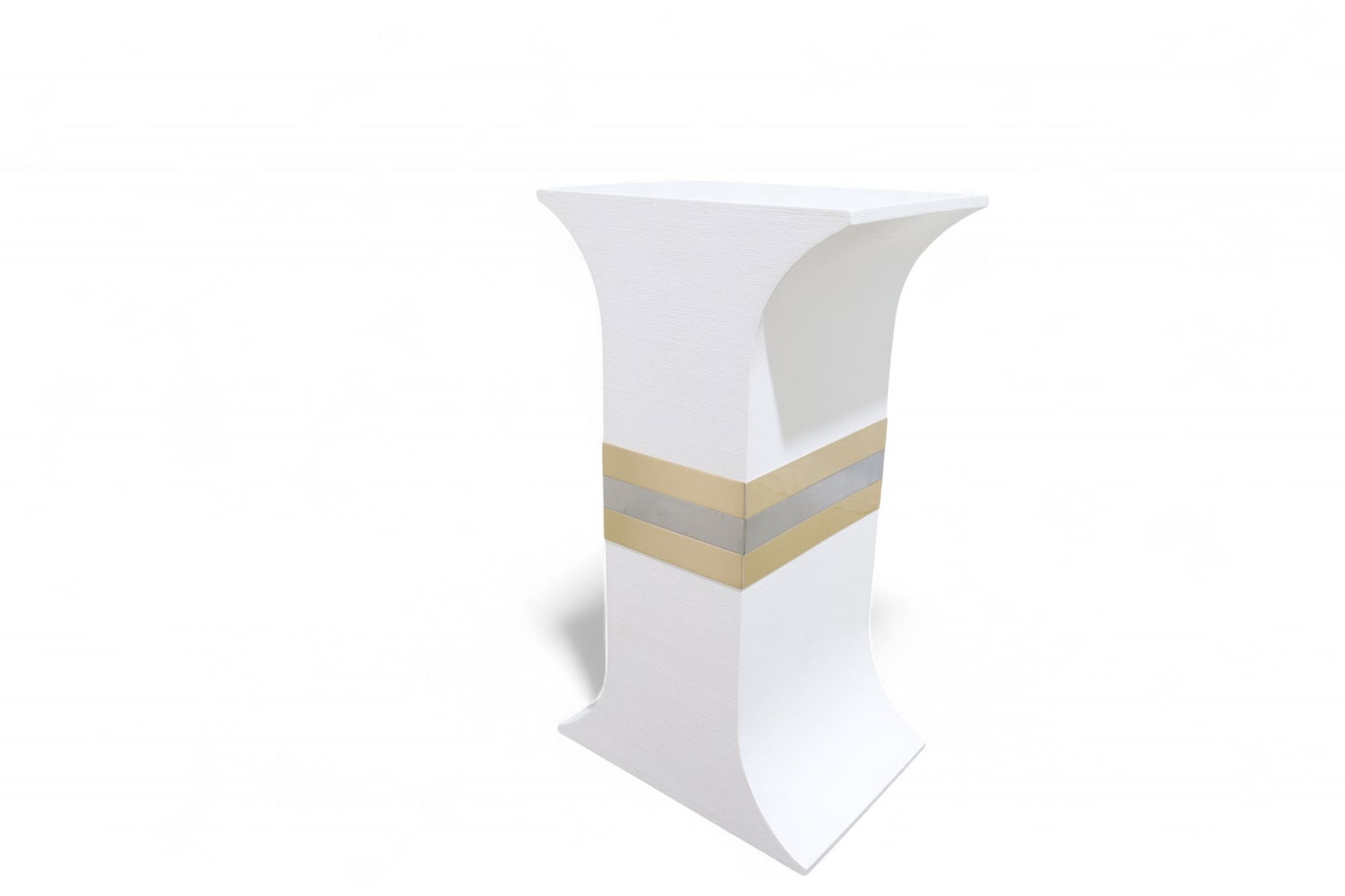 Linen Wrapped Pedestal (1 of 8)