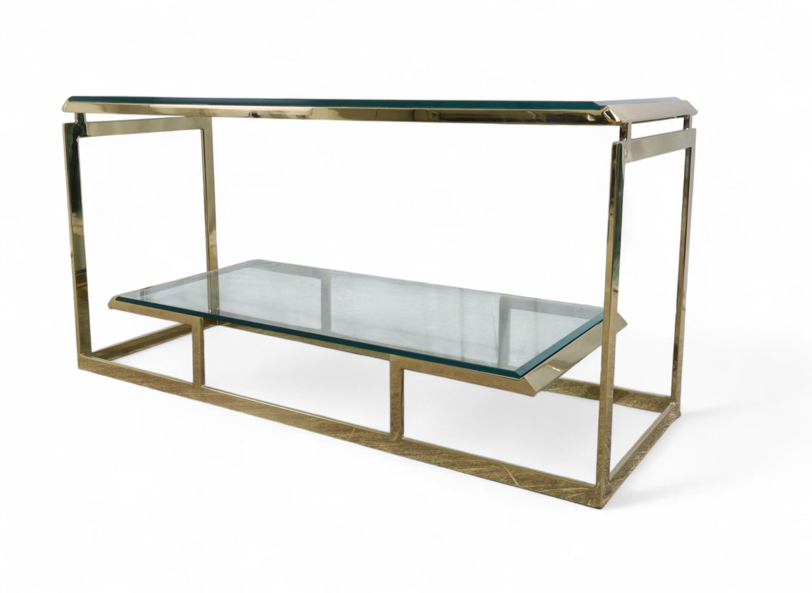 Brass & Glass Console (1 of 9)