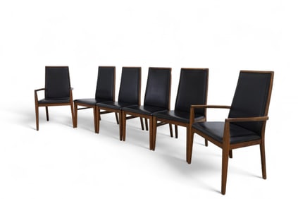Dillingham Walnut Dining Chairs - 6