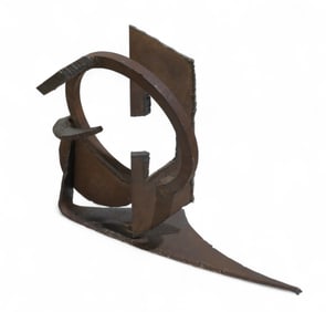 2 Part Brutalist Sculpture