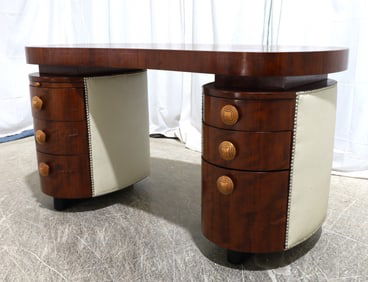 Gilbert Rhode Double Pedestal Desk