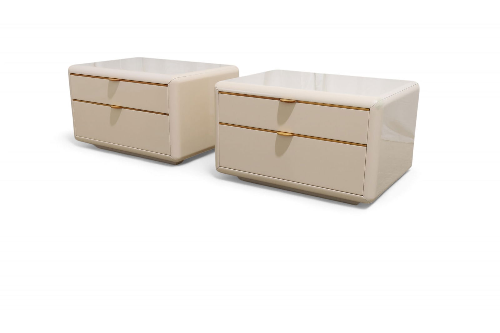 Italian Lacquered Night Stands - Pair (1 of 10)