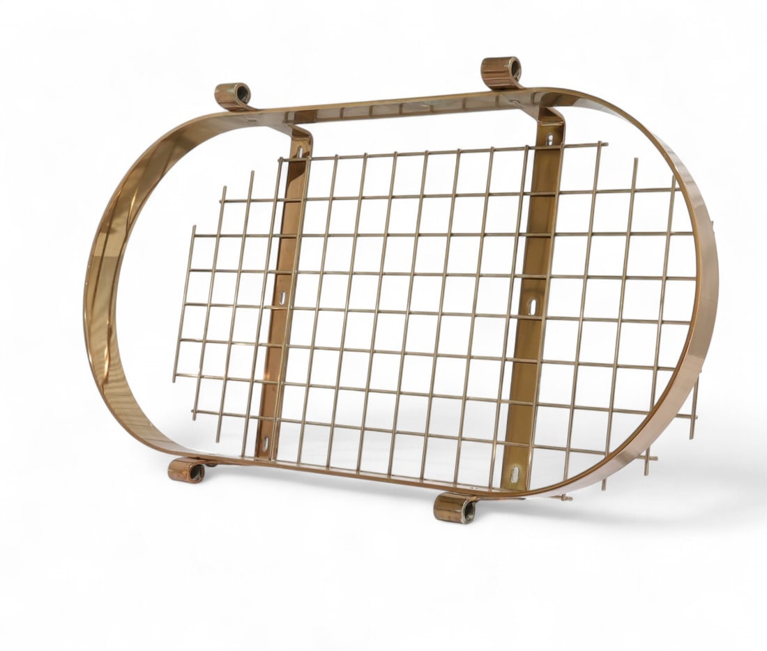 Copper Pot Rack: A cooper pot rack Pot Rack Dimensions:20x37x7<