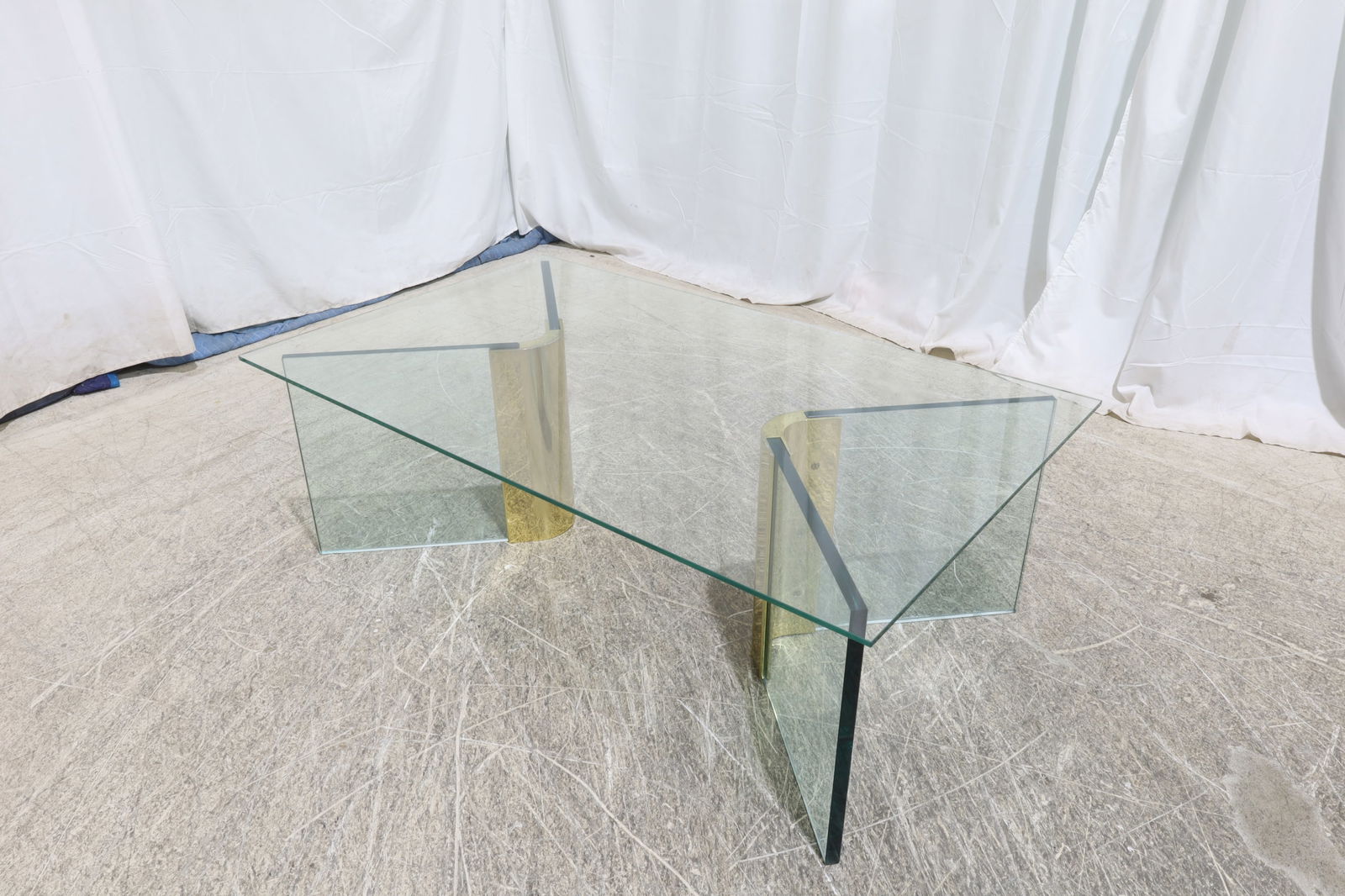 Pace Brass & Glass Coffee Table (1 of 11)