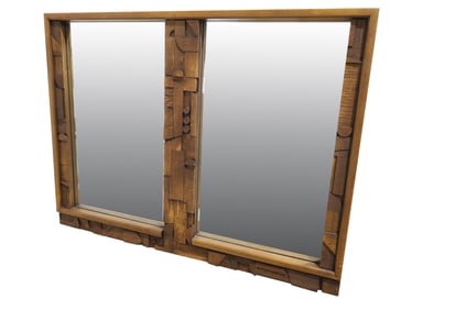 Large Brutalist Mirror