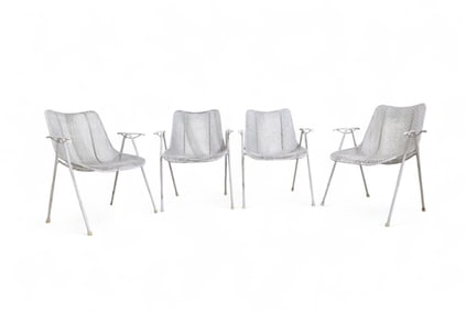 Russell Woodard Arm Chairs - 4