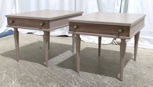 American of Martinsville End Tables - Pair